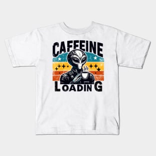 Caffeine Loading Kids T-Shirt